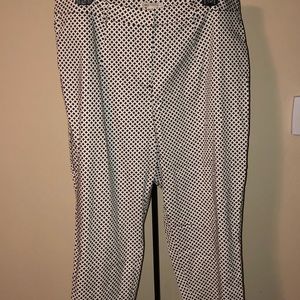 Black and White checkered pants